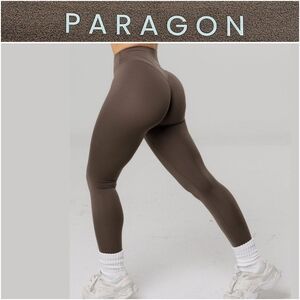 NWT Paragon Fitwear Reluna Icon Sculptseam Plus Contour Legging - Truffle LARGE
